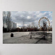 Dead Ferris Wheel Print