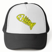 Dead Fish Skeleton Skull Bones Fossil Yellow hats by inquester Dead Fish Skeleton Skull Bones Fossil Yellow hats