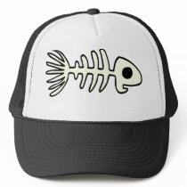 Dead Fish Trucker Hat by babycore Dead Fish Trucker Hat