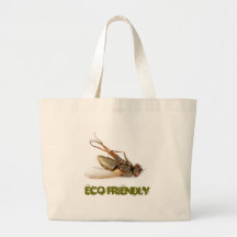 Dead fly - eco friendly tote bag