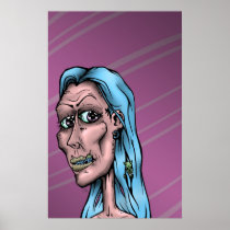 Dead Girl -pink posters by jiveafro Dead Girl -pink posters