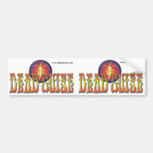 Dead Guise duo bumper stickers