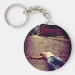 Dead in the City by April A Taylor Keychain
