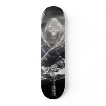 Dead Keeper Skateboard Deck by vincentbolin Dead Keeper Skateboard Deck