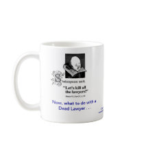 Dead Lawyer™ Criminal Defense Lawyer Coffee Mug