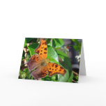 Dead Leaf Butterfly Card
