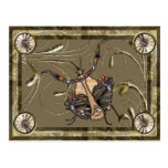 Dead Leaf Mantis Collector Card Postcards
