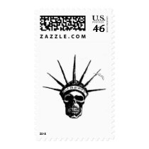 Dead Liberty postage by thekingchivas Dead Liberty postage