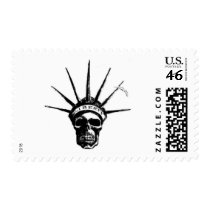Dead Liberty postage by thekingchivas Dead Liberty postage