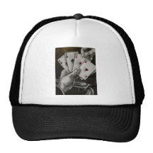 Dead Man's Hand Mesh Hat