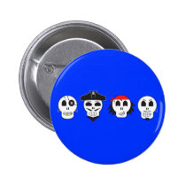 Dead Man's Pirate Crew buttons