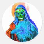 Dead Mary Round Sticker