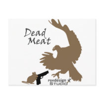 Dead Meat postcards