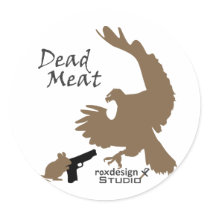 Dead Meat stickers