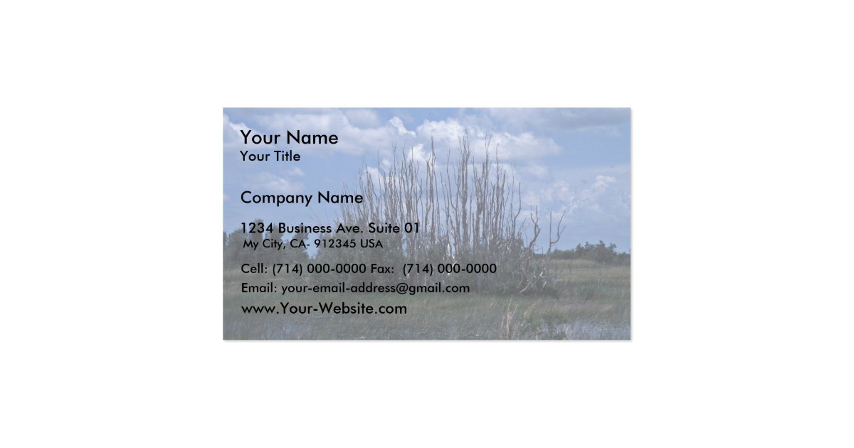 Dead melaleuca business card Zazzle