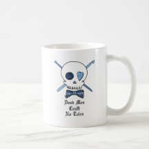Dead Men Craft No Tales (Blue) Coffee Mug