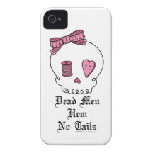 Dead Men Hem No Tails (Pink) Case-Mate iPhone 4 Case