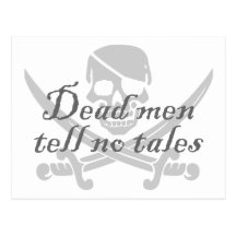 Dead Men Tell No Tales Post Cards