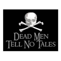 Dead Men Tell No Tales Postcards