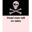 Dead men tell no tales t-shirts