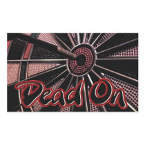 Dead On Bullseye Sticker