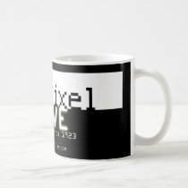 Dead Pixel Live Mug mugs