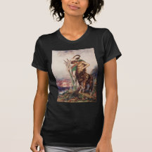 Dead poet borne by a centaur shirt