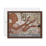 Dead Priests Detail By Maler Der Grabkammer Des Us Personalized Invite