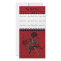 Dead Red Rose photo cards by Spice Dead Red Rose photo cards