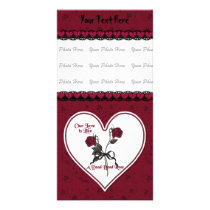Dead Red Rose photo cards by Spice Dead Red Rose photo cards