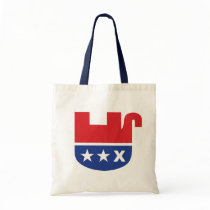 Dead Republican Elephant Bag