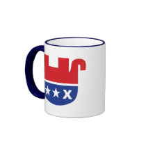 Dead Republican Elephant Coffee Mugs