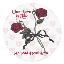 Dead Rose - Anti Valentine Gift stickers by Spice Dead Rose - Anti Valentine Gift stickers