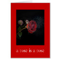 Dead Roses: A Rose is a Rose cards