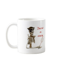 Dead Set Badminton Pirate Mug