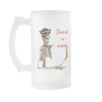 Dead Set Hockey Pirate Mugs