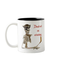 Dead Set Hockey Pirate Mug