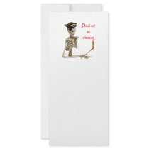 Dead Set Hockey Pirate Full Color Rack Card
