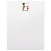 Dead Set Pirate Ping Pong Letterhead Design