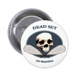 Dead Set Pirate Racquetball Buttons