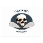 Dead Set Pirate Racquetball Post Card