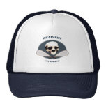 Dead Set Pirate Racquetball Trucker Hats