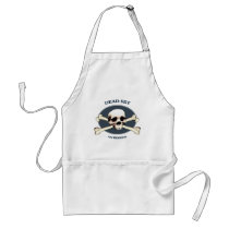 Dead Set Pirate Skull Apron