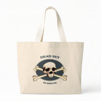 Dead Set Pirate Skull Bag