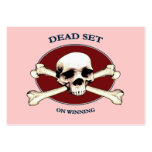 Dead Set Pirate Skull Business Cards
