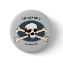 Dead Set Pirate Skull Pin