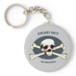 Dead Set Pirate Skull Keychains