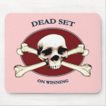 Dead Set Pirate Skull Mousepad