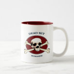 Dead Set Pirate Skull Mug