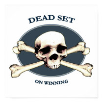 Dead Set Pirate Skull Print